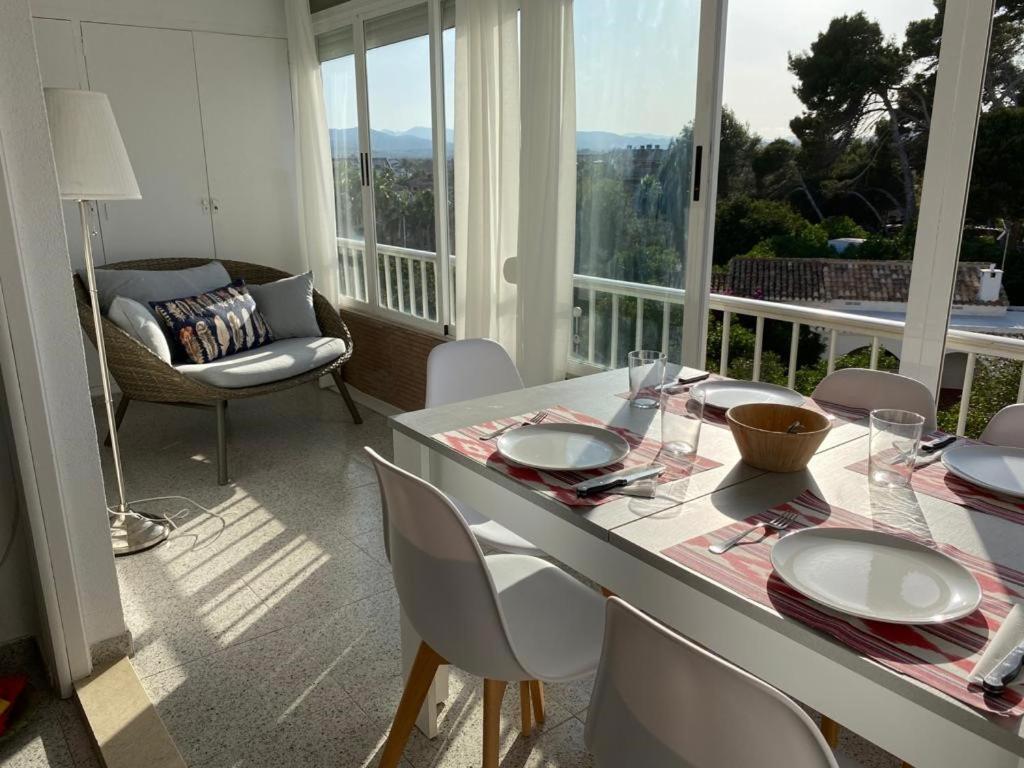 Apartamento Rosarioyemma - Primera Linea De Playa Con Vista Mar Jávea Buitenkant foto