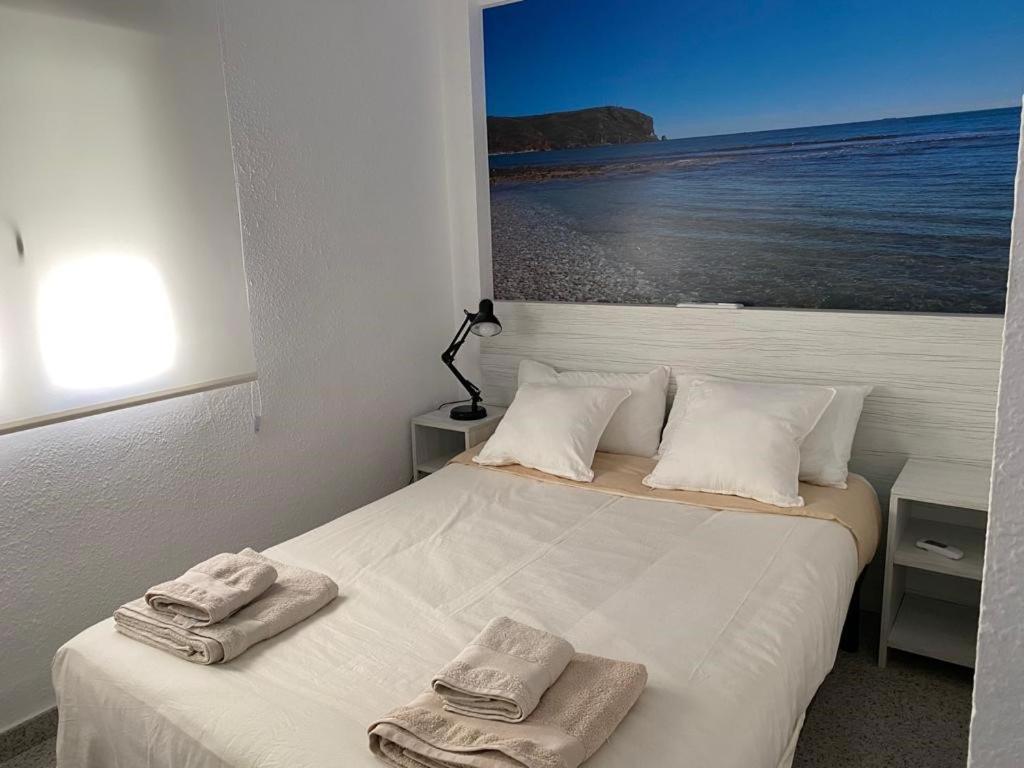 Apartamento Rosarioyemma - Primera Linea De Playa Con Vista Mar Jávea Buitenkant foto