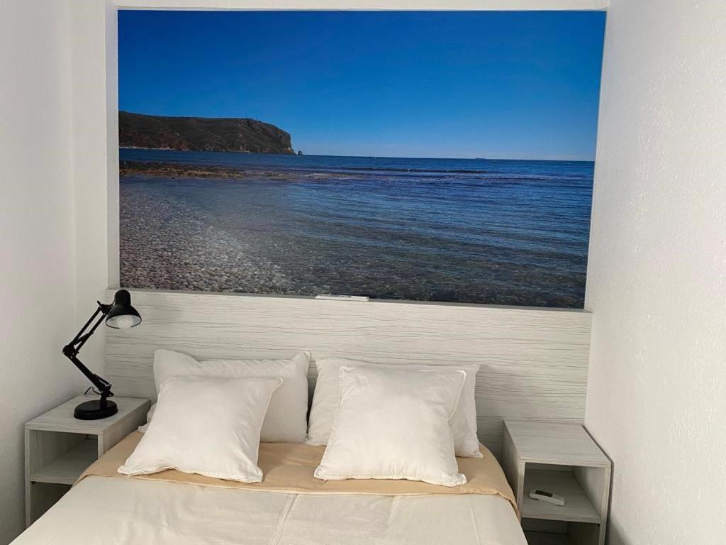 Apartamento Rosarioyemma - Primera Linea De Playa Con Vista Mar Jávea Buitenkant foto